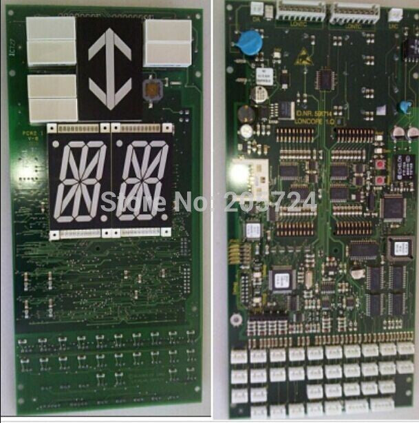 Elevator Indicator PCB ID591714 - Elevators spare parts 