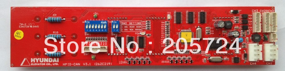 Elevator parts indicator PCB OPB