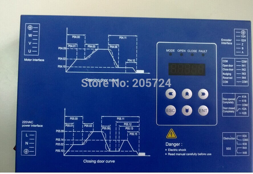 Elevator door controller BG202-XM-II - Elevators spare parts 