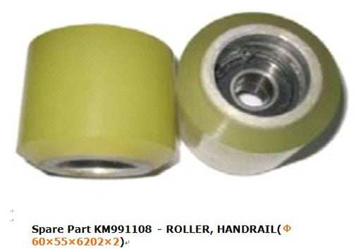 Escalator handrail roller 60x55x6202x2