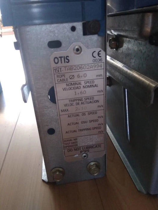 Elevator parts governor TBA20602A994